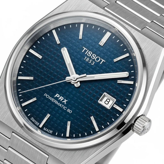 Tissot PRX Stainless Steel Watch – Premium Swiss Style | Date Display