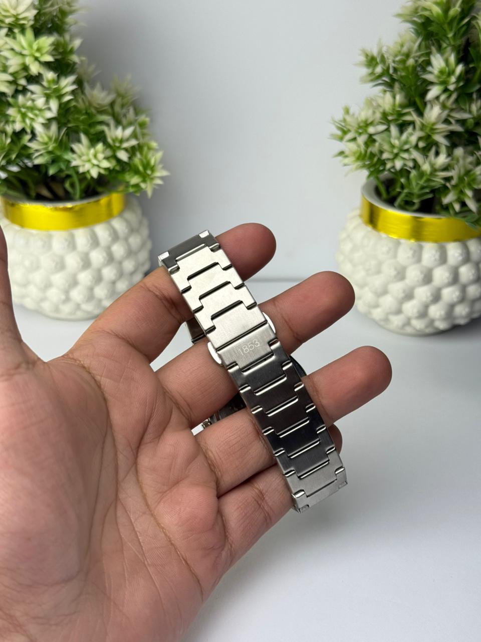 Tissot PRX Silver Stainless Steel Watch – Premium Swiss Style | Date Display