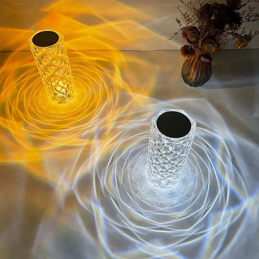 Multicolour Crystal Lamp